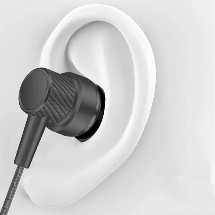 Noise Canceling 3.5mm In-ear Headphones Stereo High Definition Wired Headset in Ear Deep Bass Earphone Wired Headset Earbuds