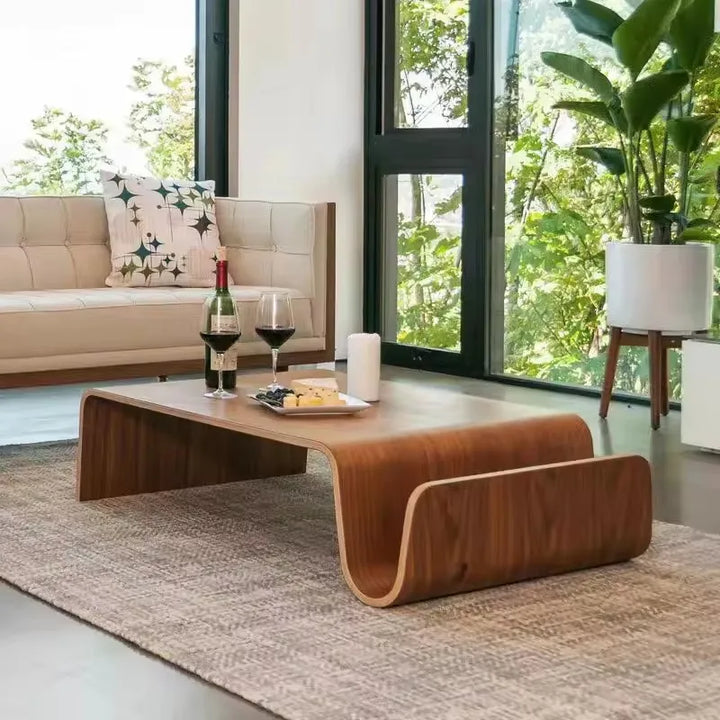 Low  Wooden Center  Tea Table
